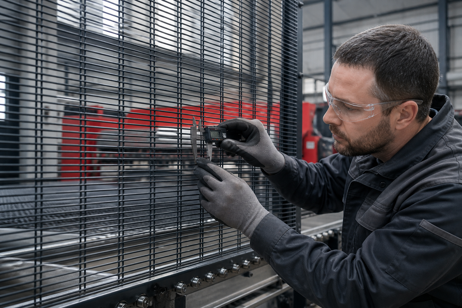 How Precision Quality Control Strengthens 358 Anti-Climb Fence Performance